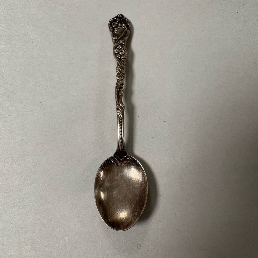 Nils Johan e.p.n.s alp. Sweden Demitasse Spoon 4”